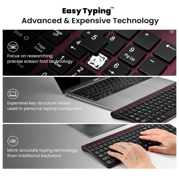 Cimetech | Easy Typing Wireless Keyboard and Mouse Combo - Picture 2 of 7